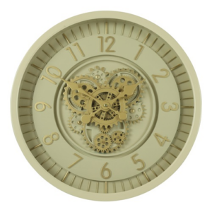 Wandklok ro Celestial S creme